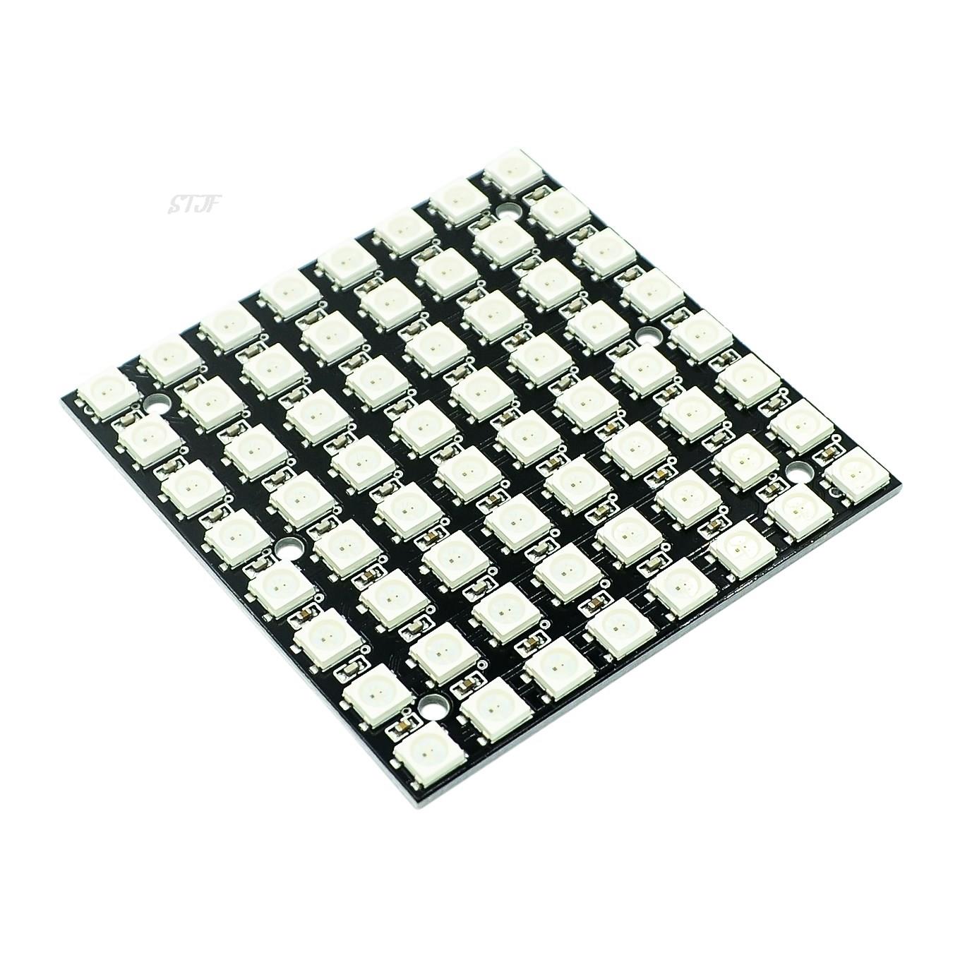 Rgb Led Matrix 8X8 - Arduino için WS2812 smd LED 5050
