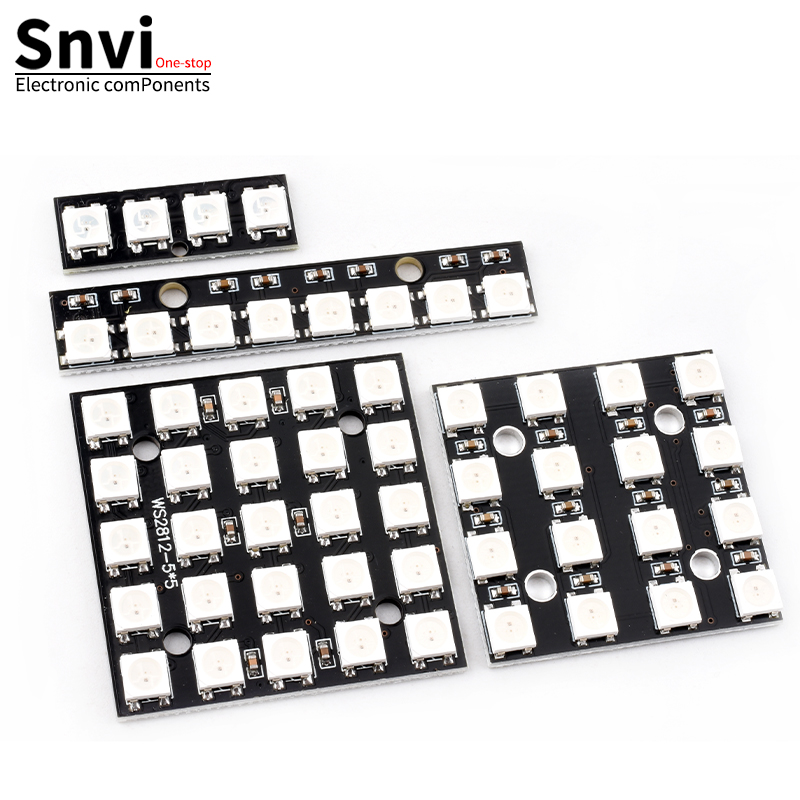 Rgb Led Matrix 8X8 - YENI WS2812 LED 5050 RGB 8x8