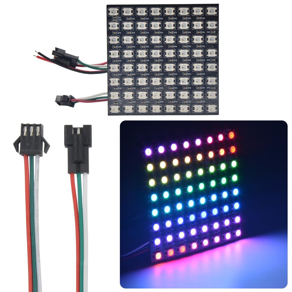 Rgb Led Matrix 8X8 - 8x8 16x16 8x32 Piksel SK6812 WS2812B