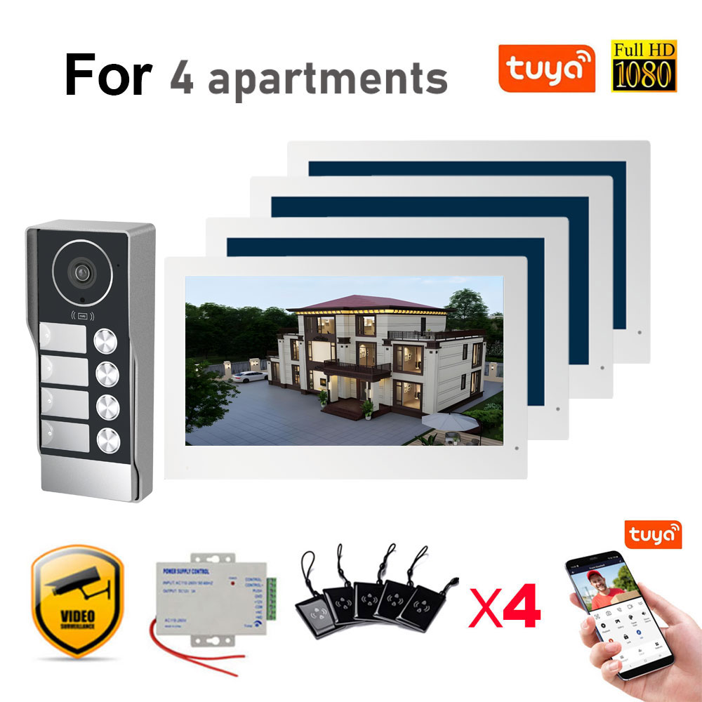Smart Doorbell Wired - 7 inç Dokunmatik Monitör Video Wifi