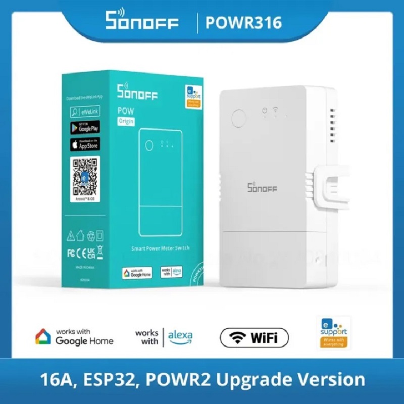 Sonoff Basic Switch - SONOFF POW Kökenli Powr316 İstihbarat Güç