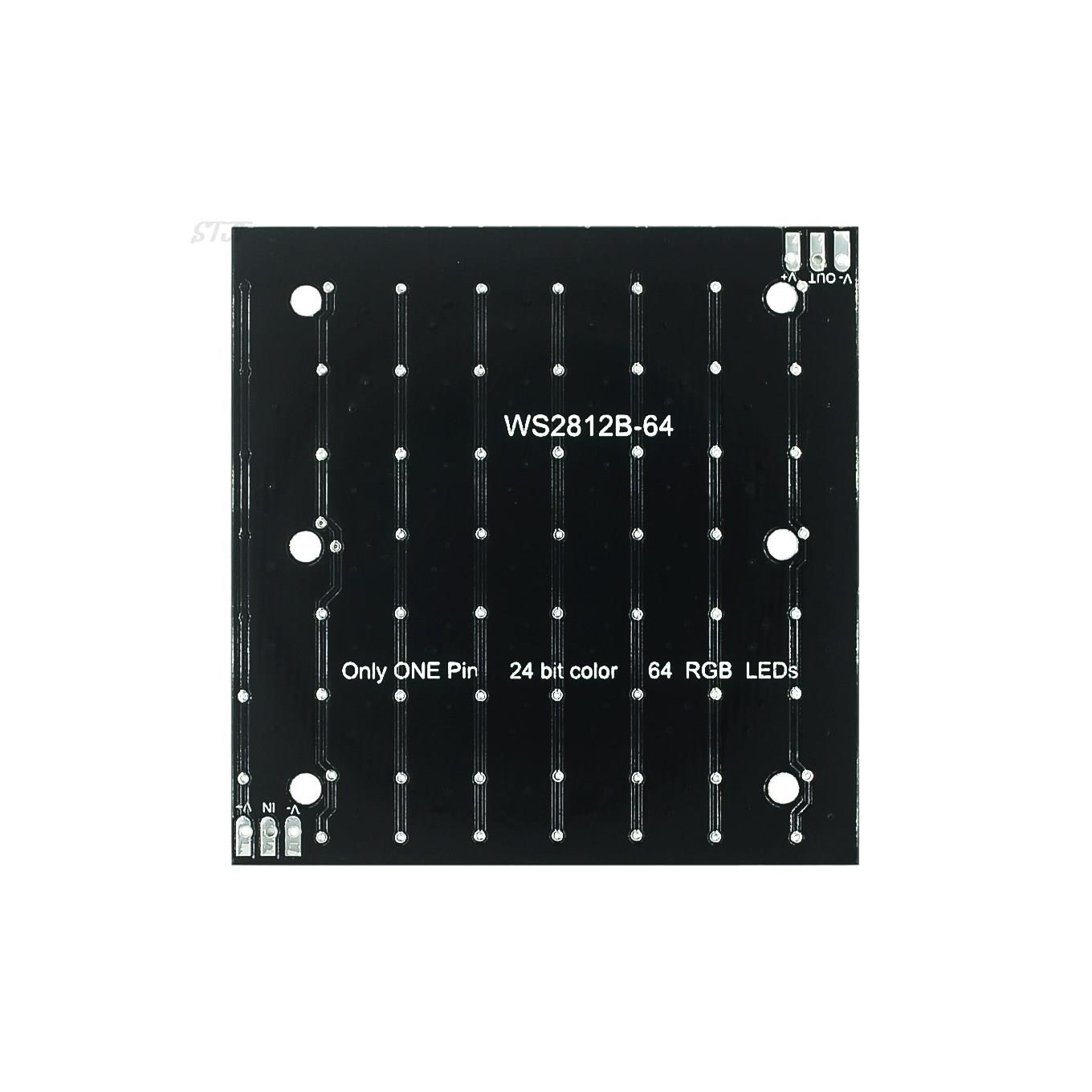 Arduino için WS2812 smd LED 50 - Rgb Led Matrix 8X8 incelemesi ve fiyatı