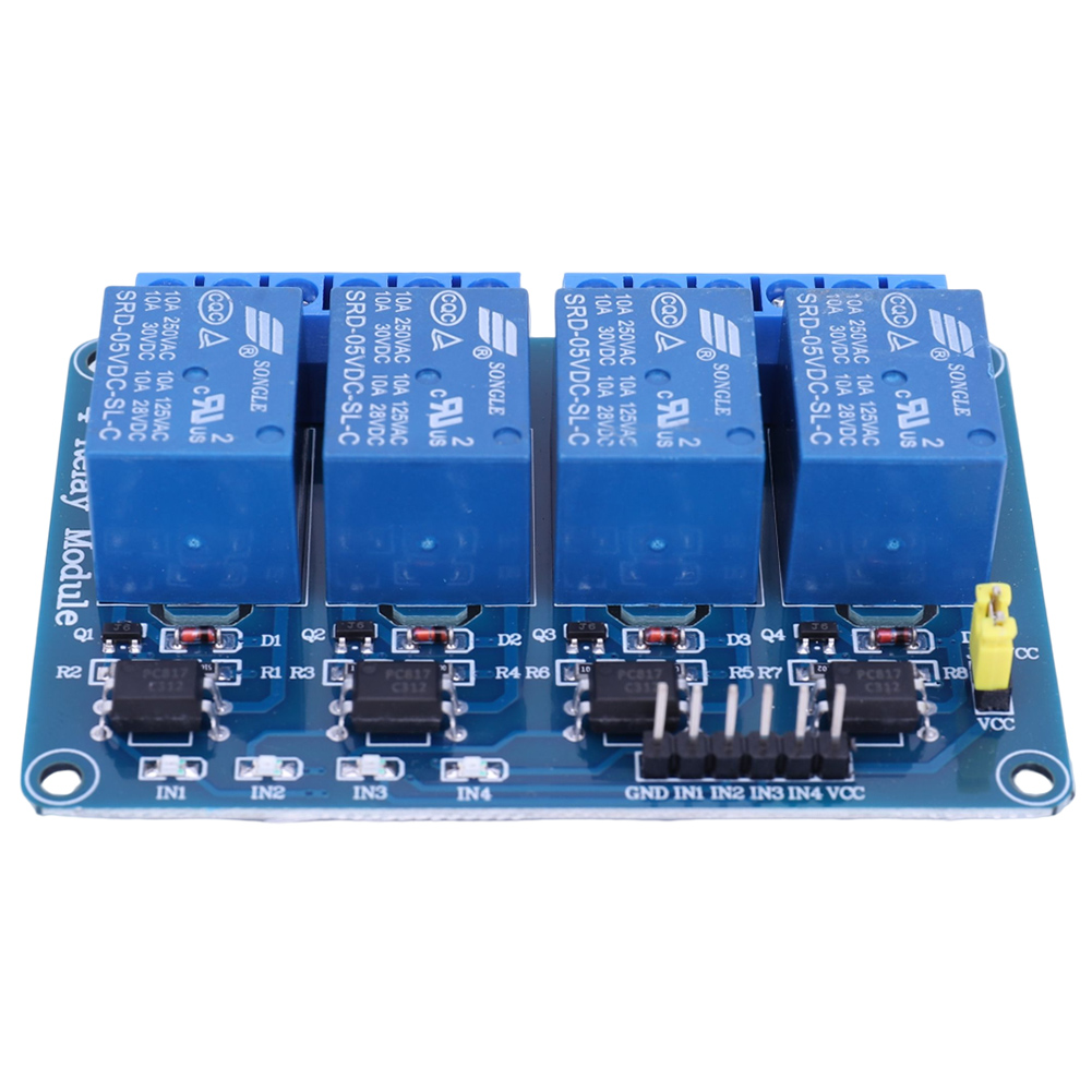 5V 12V 4 Kanallı Röle Kartı, O - Home Automation Arduino incelemesi ve fiyatı