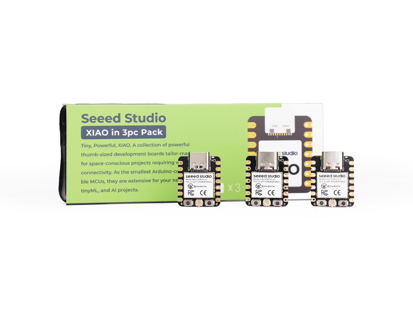 3PCS Paket XIAO ESP32C3 Mini G - Home Automation Arduino incelemesi ve fiyatı
