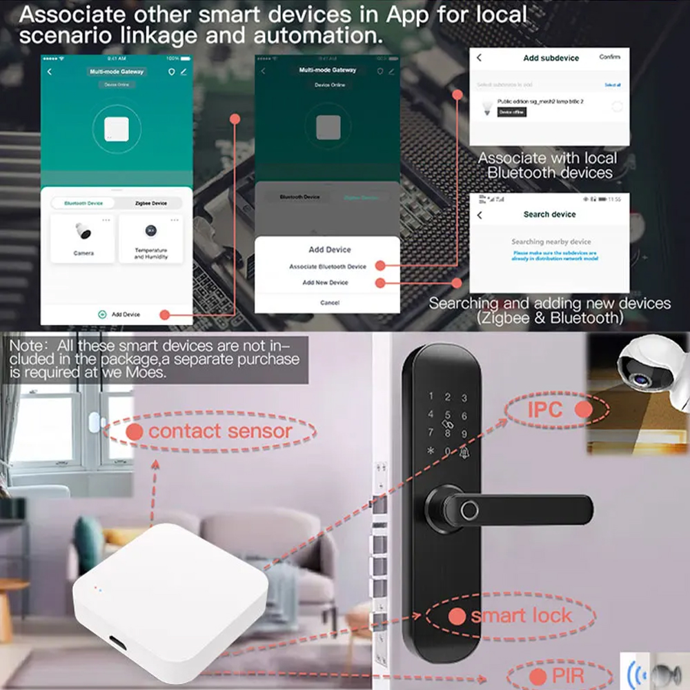 Tuya Zigbee Bluetooth Çok Modl - Home Automation Ideas incelemesi ve fiyatı