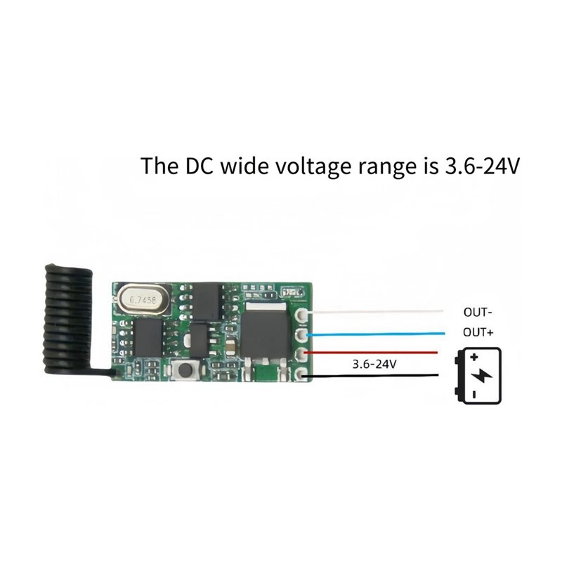 B04B-RF Anahtar Kontrol Cihazı - 433Mhz Receiver Module incelemesi ve fiyatı