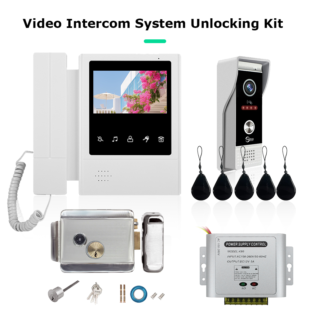 Ev Desteği için 4.3 Inç LCD Gö - Smart Doorbell Wired incelemesi ve fiyatı