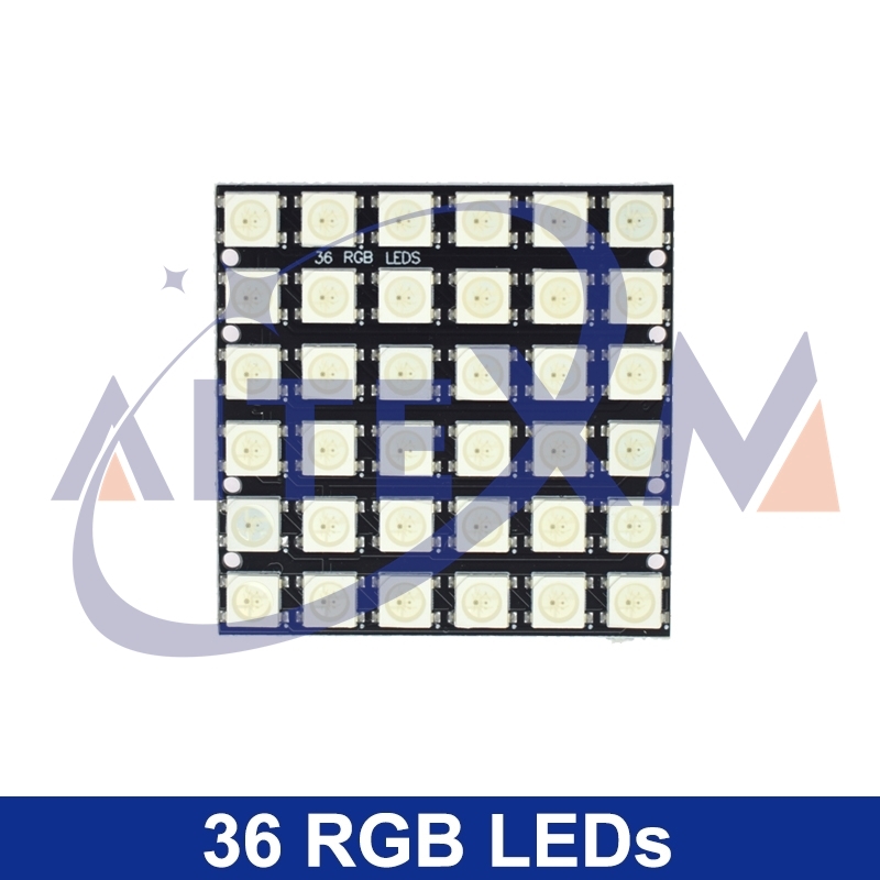 WS2812 Modülü 5050 RGB 4x4 8x8 - Rgb Led Matrix 8X8 incelemesi ve fiyatı