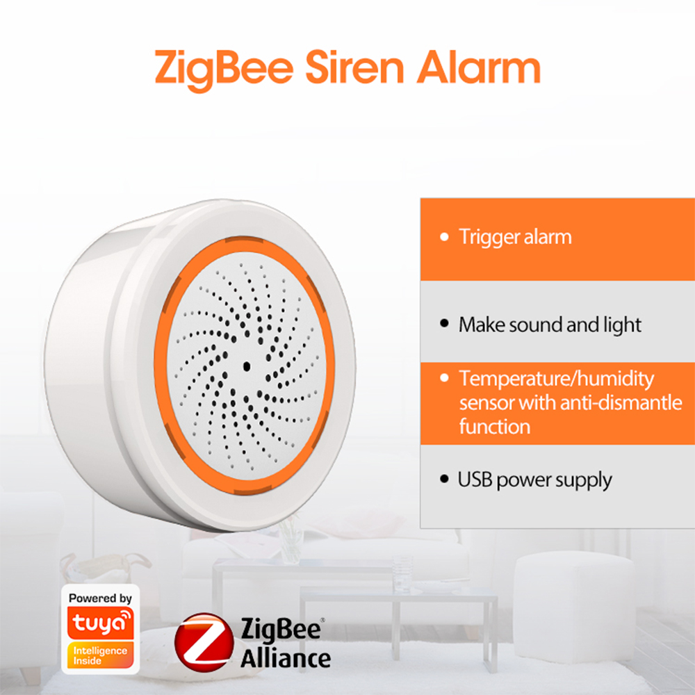 NEO-Tuya Zigbee Siren Ağ Geçid - Home Automation Ideas incelemesi ve fiyatı