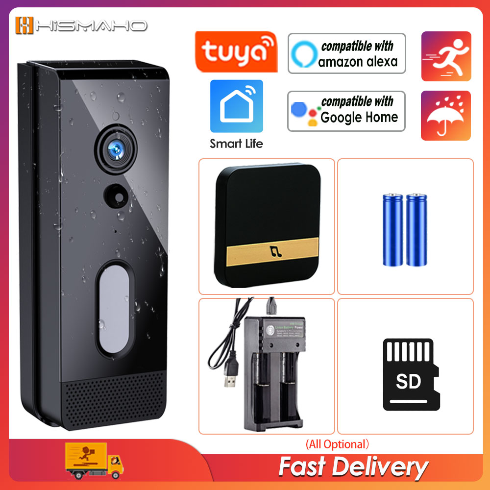 Tuya WiFi kapı zili kamera açı - Smart Doorbell Wired incelemesi ve fiyatı