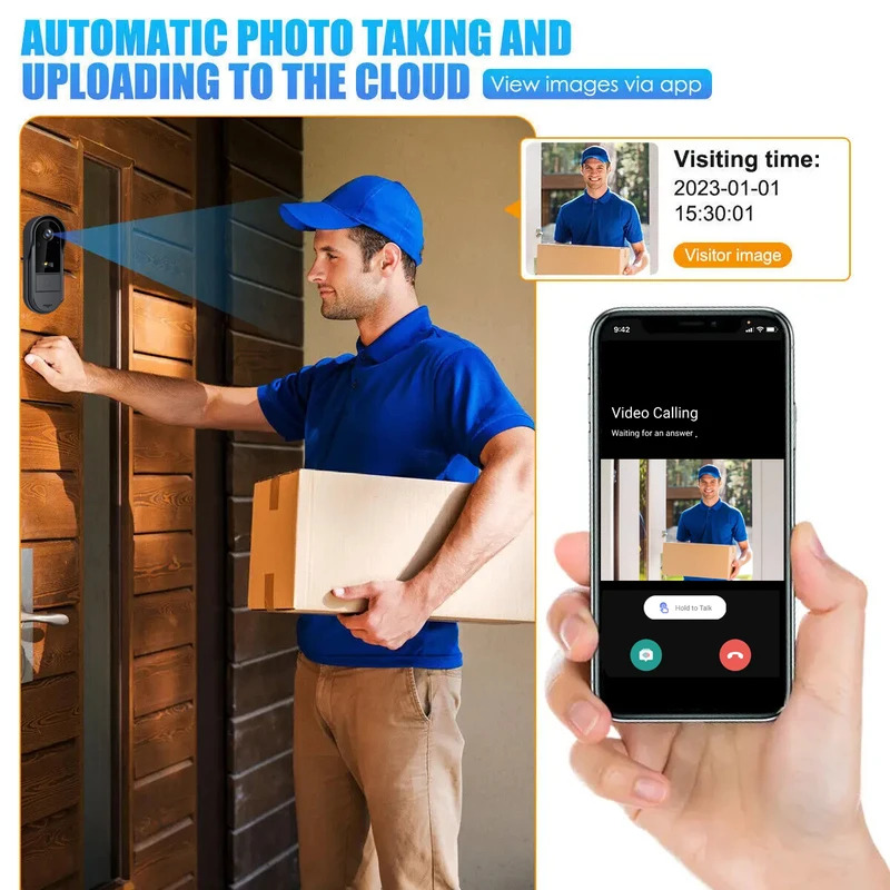 Tuya WiFi kapı zili 2 yönlü HD - Smart Doorbell Wired incelemesi ve fiyatı