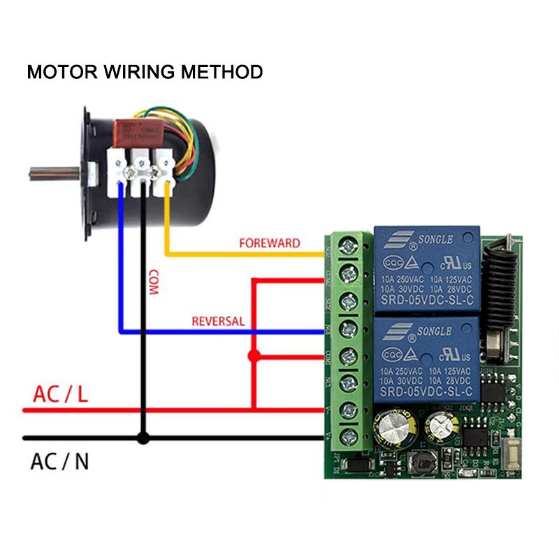 DC 9V 12V 24V AC 85-250V 2CH R - 433Mhz Receiver Module incelemesi ve fiyatı