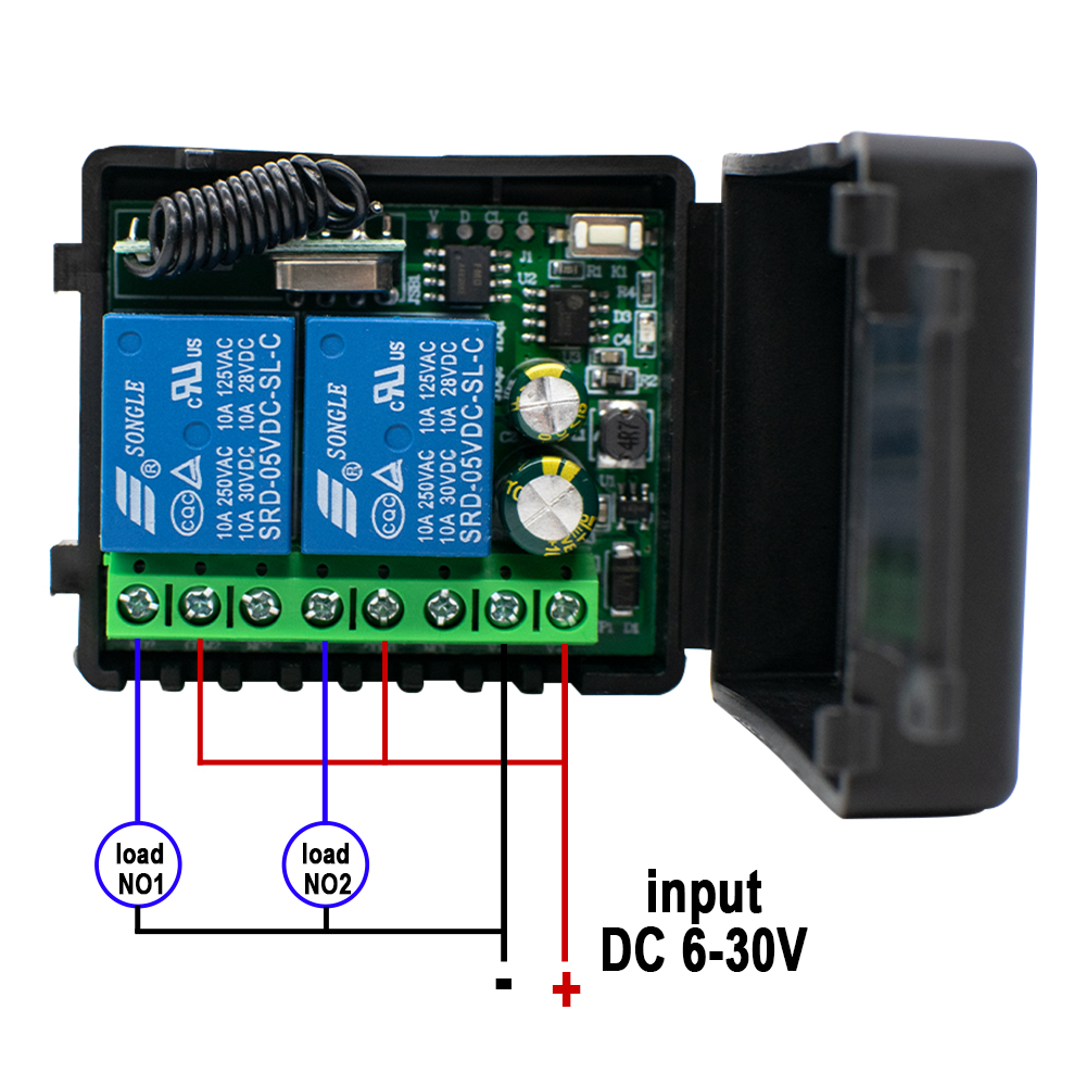 1~10 adet 2 Kanallı 433MHz RF  - 433Mhz Receiver Module incelemesi ve fiyatı
