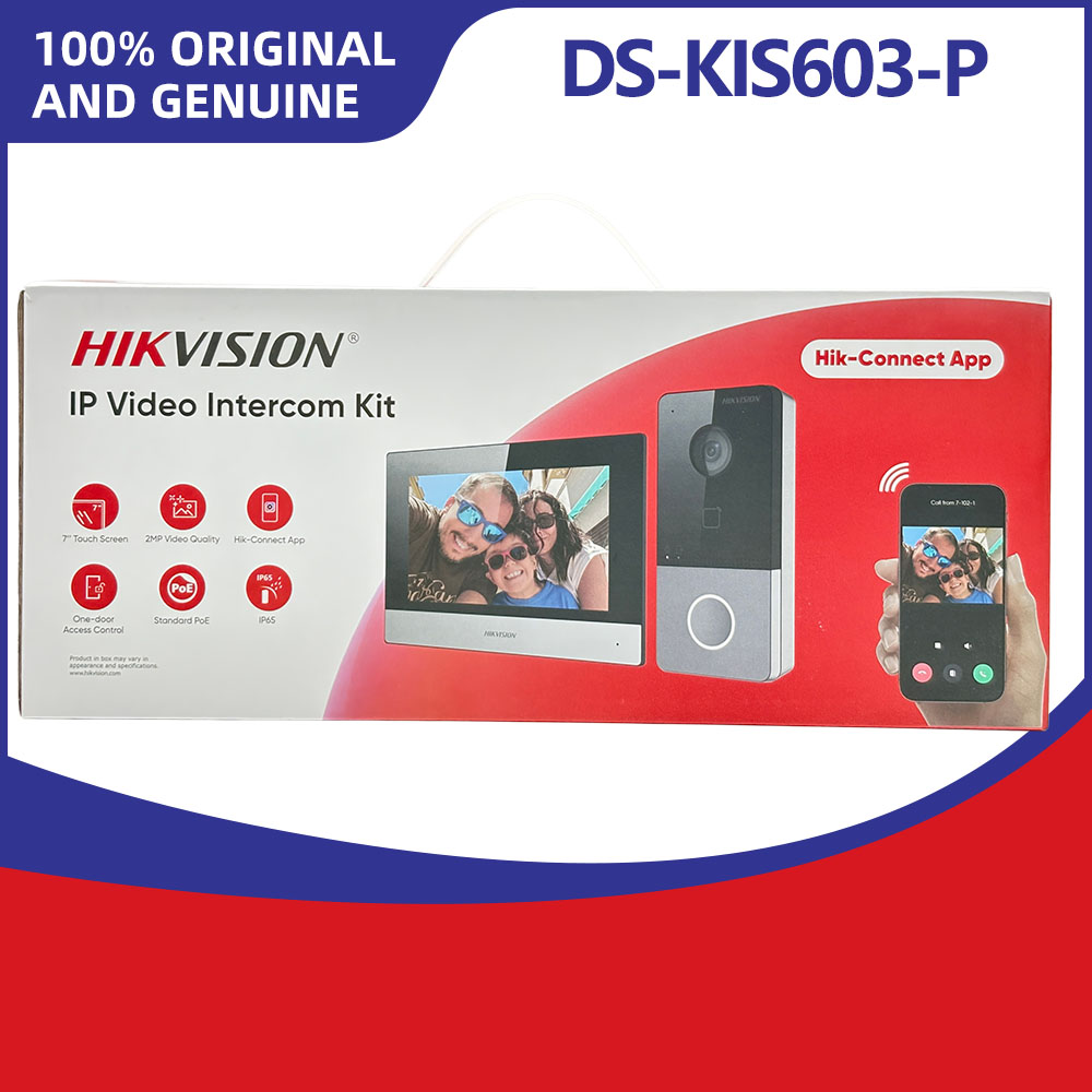 Hikvision DS-KIS603-P IP Görün - Smart Doorbell Wired incelemesi ve fiyatı