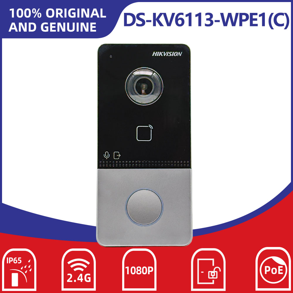 Hikvision DS-KIS603-P IP Görün - Smart Doorbell Wired incelemesi ve fiyatı