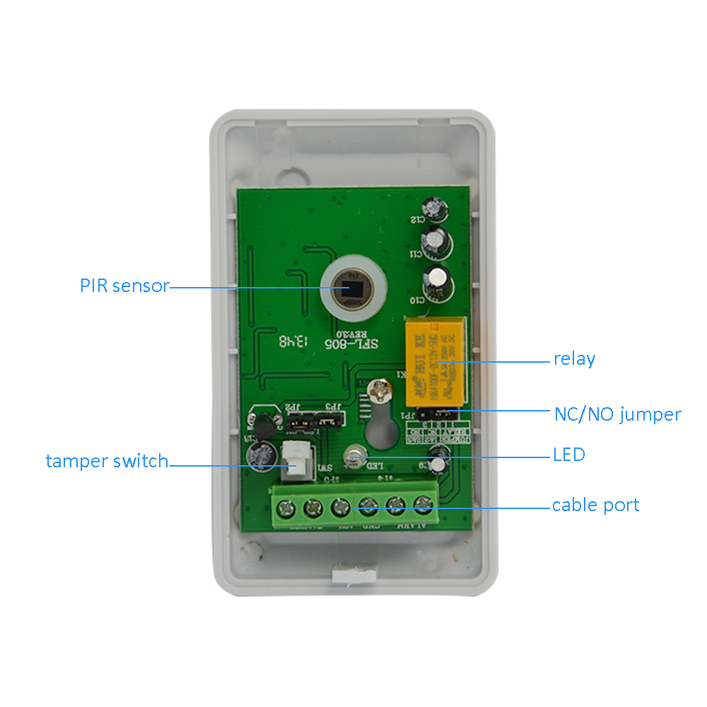 1 adet Kapalı Kablolu PIR Hare - Motion Sensor Pir Wired incelemesi ve fiyatı