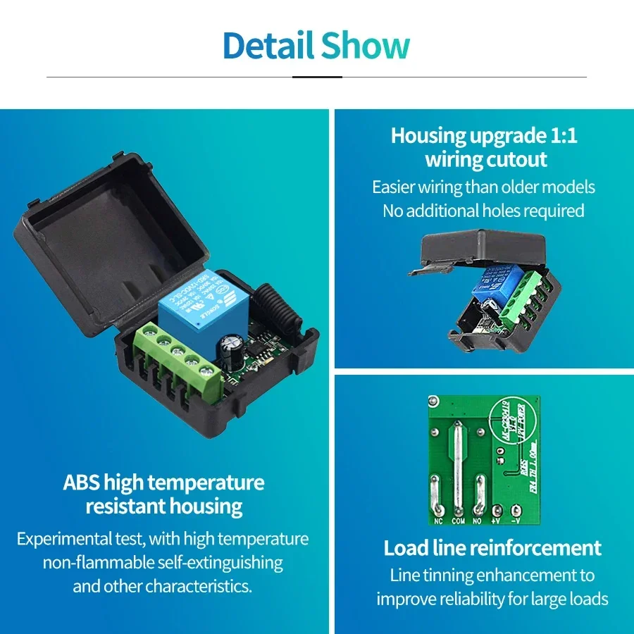 RF 433Mhz Kablosuz Işık Anahta - 433Mhz Receiver Module incelemesi ve fiyatı