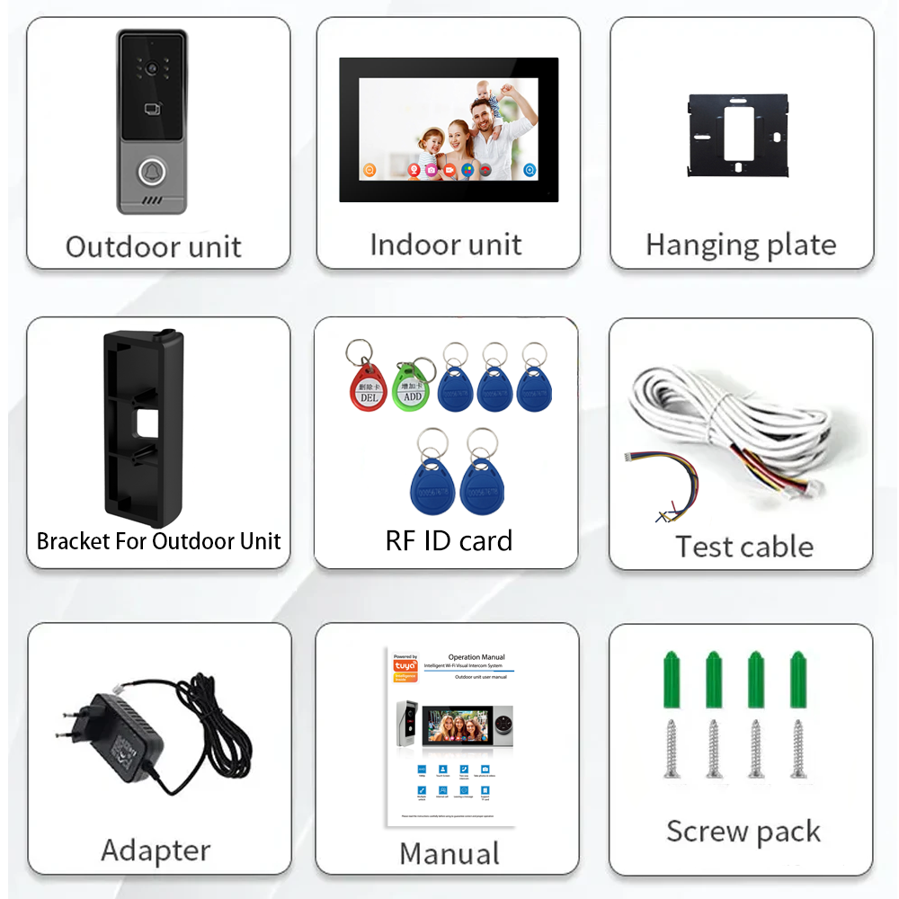 WiFi Dokunmatik Ekranlı Akıllı - Smart Doorbell Wired incelemesi ve fiyatı