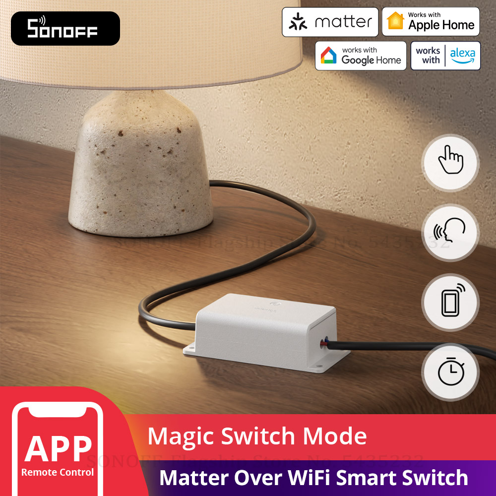 SONOFF BASIC-1GS Gen5 Matter W - Sonoff Basic Switch incelemesi ve fiyatı