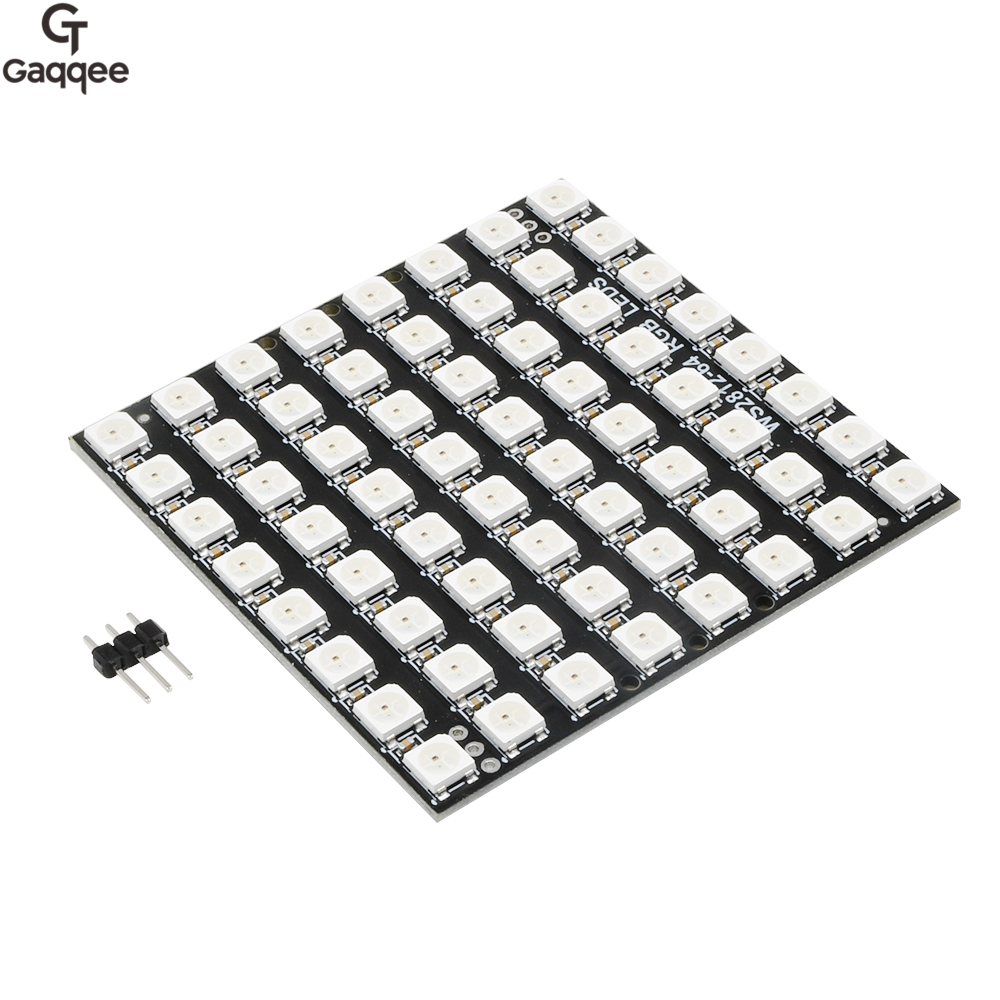 WS2812 LED 5050 RGB 8x8 64 Bit - Rgb Led Matrix 8X8 incelemesi ve fiyatı