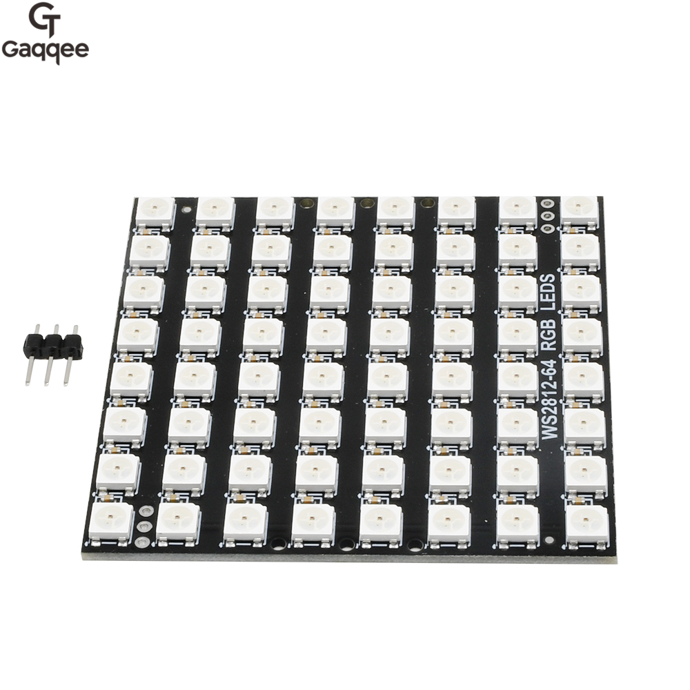 WS2812 LED 5050 RGB 8x8 64 Bit - Rgb Led Matrix 8X8 incelemesi ve fiyatı