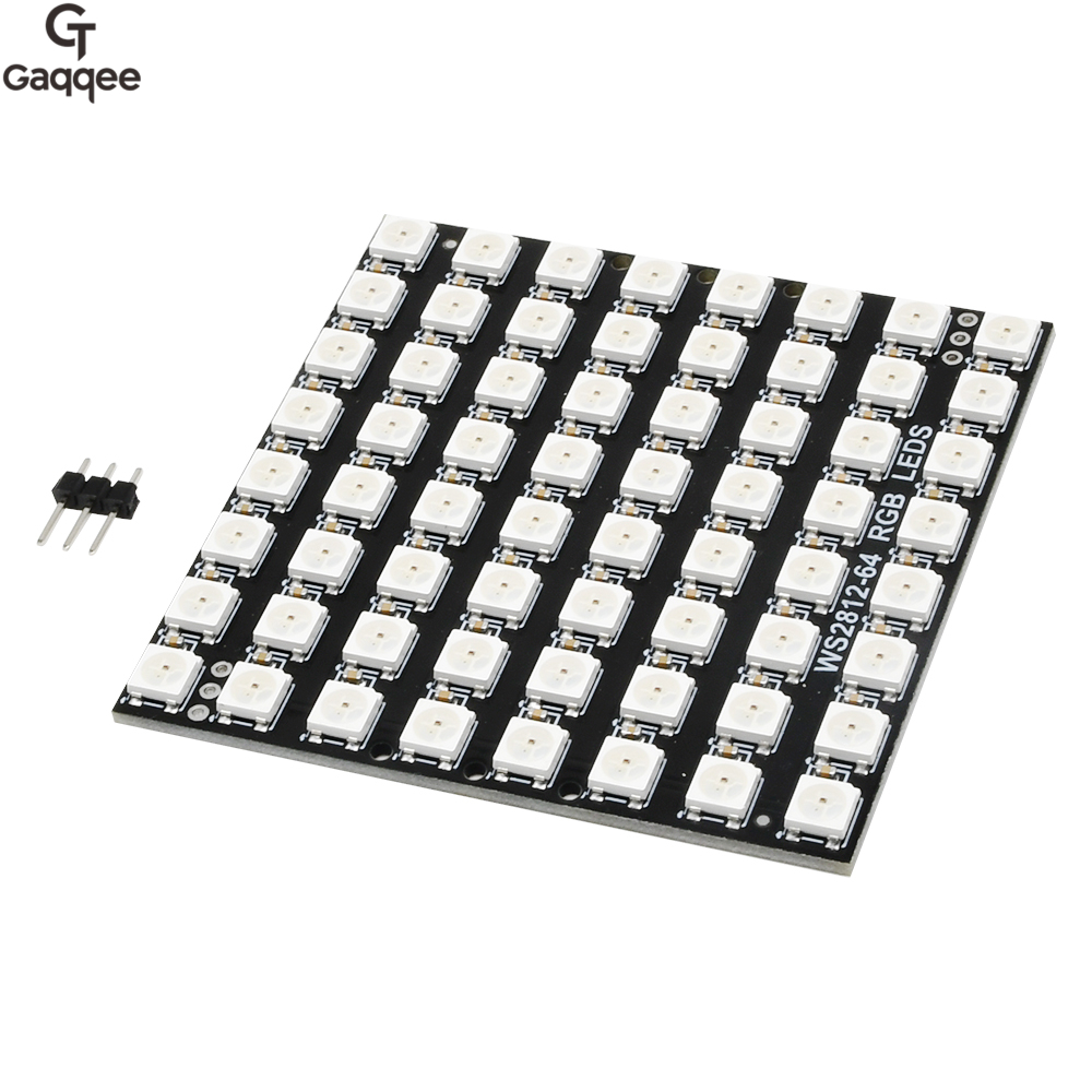 WS2812 LED 5050 RGB 8x8 64 Bit - Rgb Led Matrix 8X8 incelemesi ve fiyatı