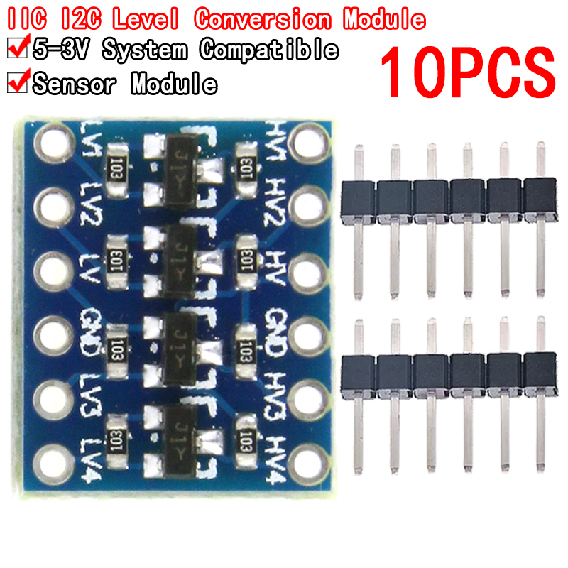 10 adet 4 kanal IIC I2C Lojik  - Level Shifter 3.3V incelemesi ve fiyatı