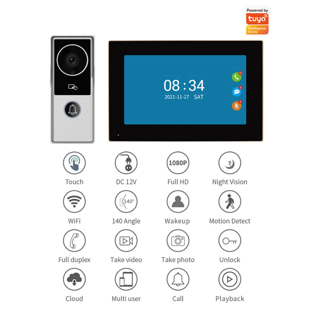 Wifi görüntülü kapı zili siste - Smart Doorbell Wired incelemesi ve fiyatı