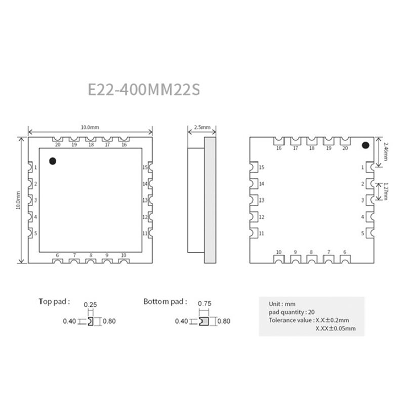 2X EBYTE SX1268 433Mhz Lora Ka - 433Mhz Receiver Module incelemesi ve fiyatı